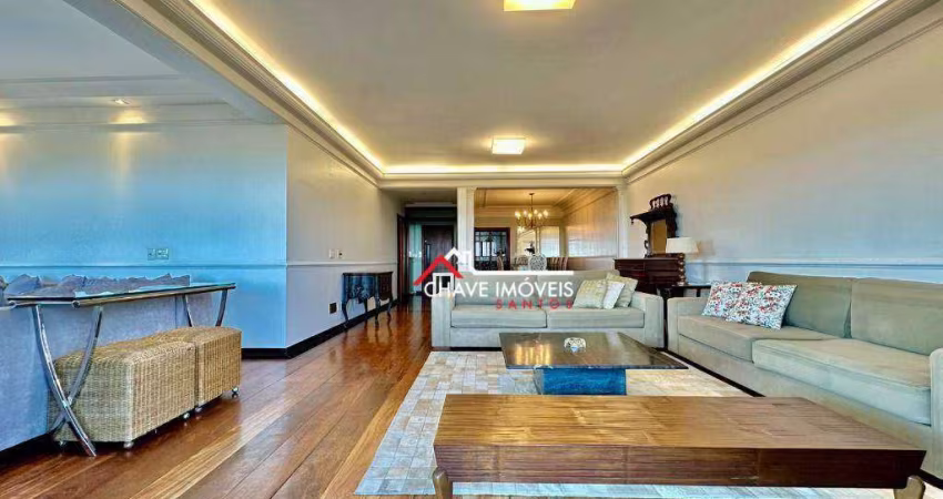 APARTAMENTO COM 3 DORMITÓRIOS 3 SUÍTES COM SACADAS COM VISTA PARA O AMR NA POMPÉIA EM SANTOS