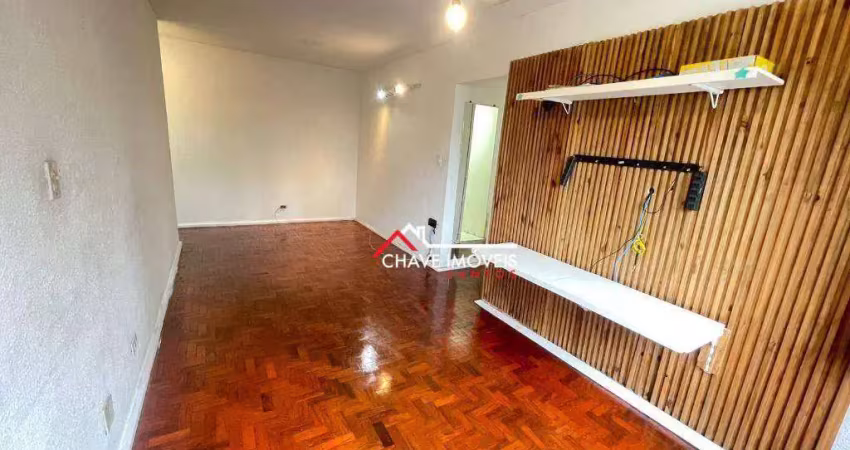 Apartamento com 2 dormitórios para alugar, 93 m² por r$ 3.000,02/mês - embaré - santos/sp