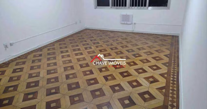 Apartamento com 3 dormitórios para alugar, 127 m² por R$ 4.500,02/mês - Gonzaga - Santos/SP