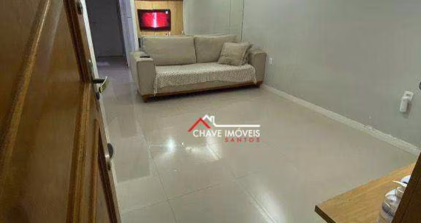 Apartamento com 2 dormitórios à venda, 75 m² por R$ 324.000,00 - Vila Matias - Santos/SP