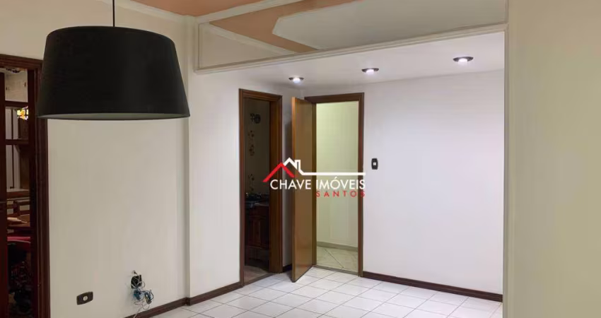 Apartamento com 3 dormitórios à venda, 167 m² por R$ 900.000,00 - Gonzaga - Santos/SP
