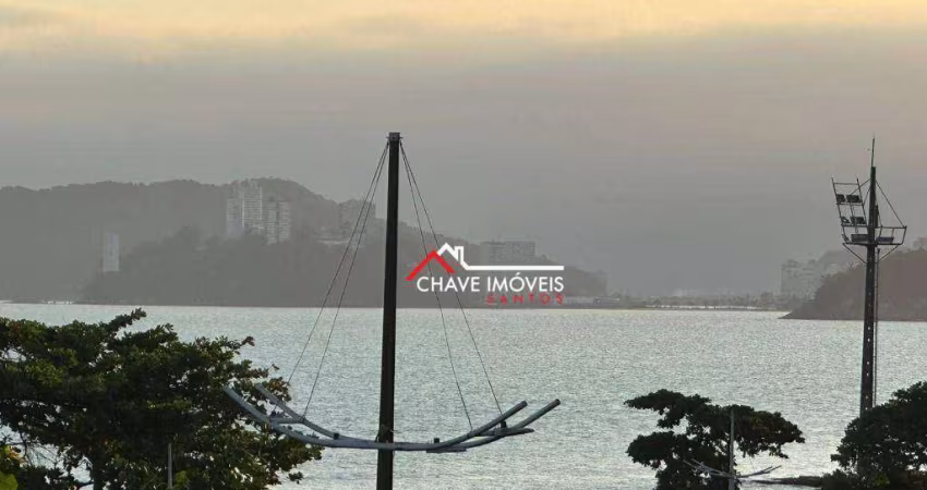 Apartamento com 2 dormitórios à venda, 77 m² por R$ 510.000,00 - Embaré - Santos/SP