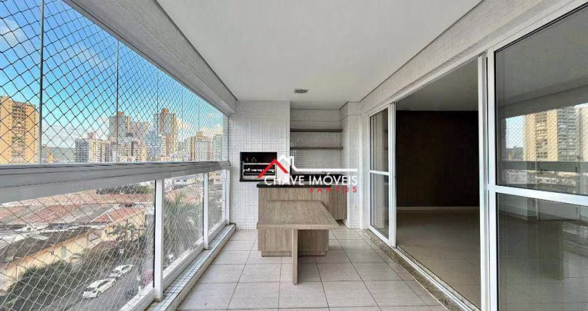 Apartamento com 2 dormitórios para alugar, 111 m² por R$ 7.200/mês - Ponta da Praia - Santos/SP