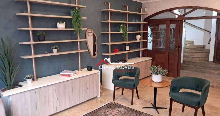 Casa para alugar, 200 m² por R$ 15.670,00/mês - Gonzaga - Santos/SP