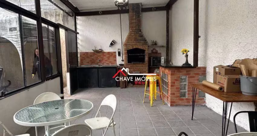 Casa com 4 dormitórios à venda, 500 m² por r$ 1.900.000,00 - vila matias - santos/sp