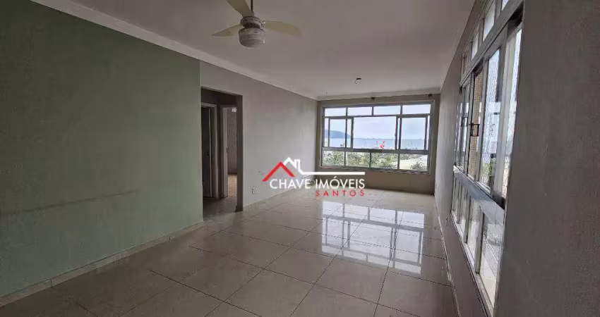 Apartamento com 2 dormitórios à venda, 139 m² por r$ 750.000,00 - josé menino - santos/sp