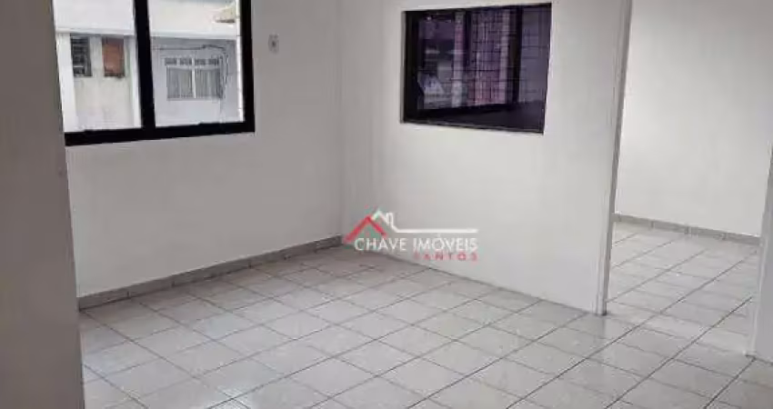 Sala à venda, 40 m² por r$ 200.000,00 - vila matias - santos/sp