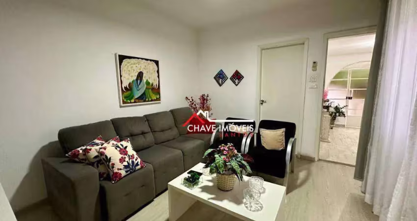 Casa com 2 dormitórios à venda, 154 m² por r$ 1.200.000,00 - aparecida - santos/sp