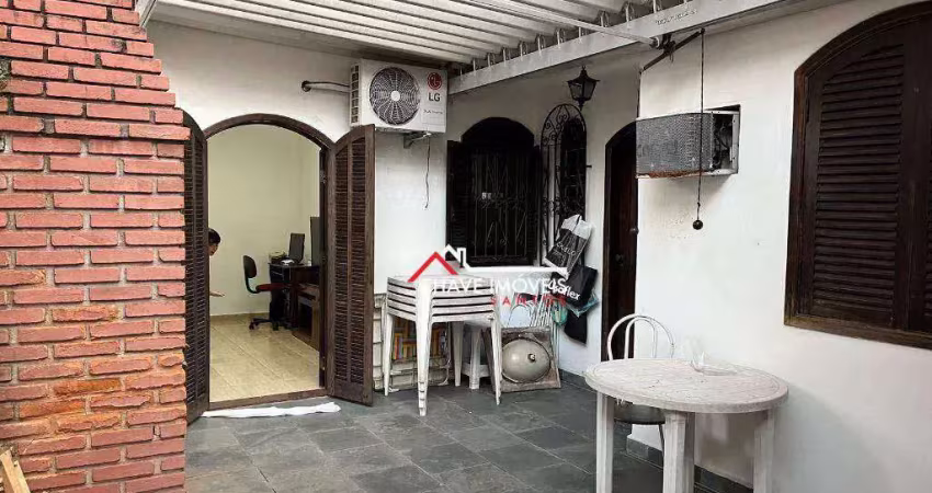 Casa com 3 dormitórios à venda, 167 m² por r$ 960.000,00 - aparecida - santos/sp