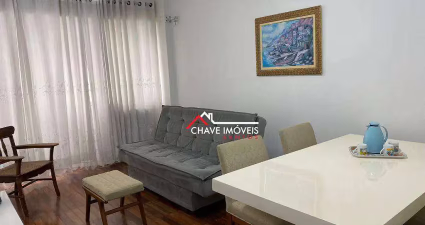 Apartamento com 2 dormitórios à venda, 60 m² por r$ 750.000,00 - aparecida - santos/sp