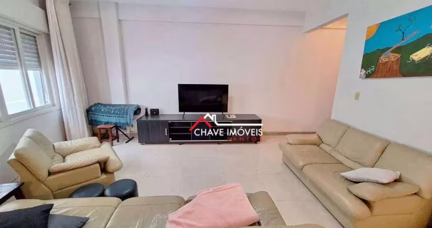 Apartamento com 3 dormitórios à venda, 165 m² por r$ 1.000.000,00 - aparecida - santos/sp