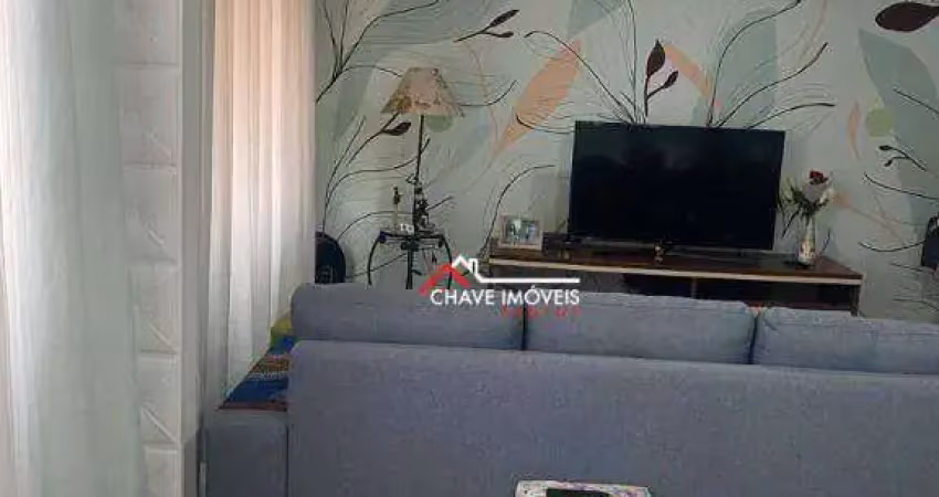 Apartamento com 2 dormitórios à venda, 65 m² por r$ 425.000,00 - aparecida - santos/sp