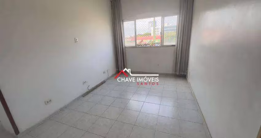 Apartamento com 1 dormitório à venda, 49 m² por r$ 272.000,00 - vila belmiro - santos/sp