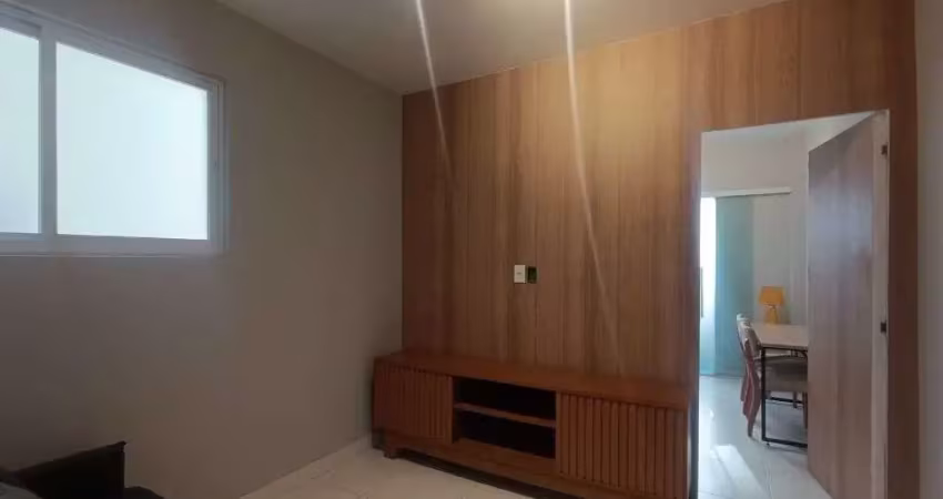 Apartamento com 1 dormitório para alugar, 55 m² por r$ 3.300,02/mês - gonzaga - santos/sp