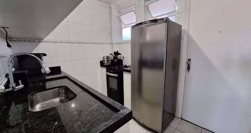 Kitnet com 1 dormitório à venda, 33 m² por r$ 280.000,00 - aparecida - santos/sp