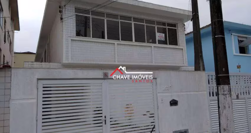 Casa com 4 dormitórios para alugar, 170 m² por r$ 6.800,02/mês - ponta da praia - santos/sp