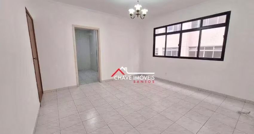 Apartamento com 2 dormitórios à venda, 74 m² por r$ 480.000,00 - campo grande - santos/sp