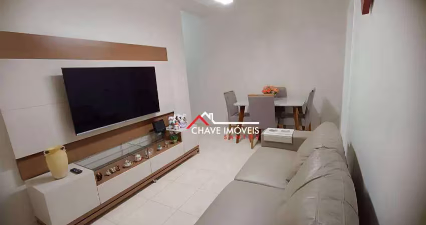 Apartamento com 1 quarto à venda na Rua Doutor Artur Porchat de Assis, Boqueirão, Santos