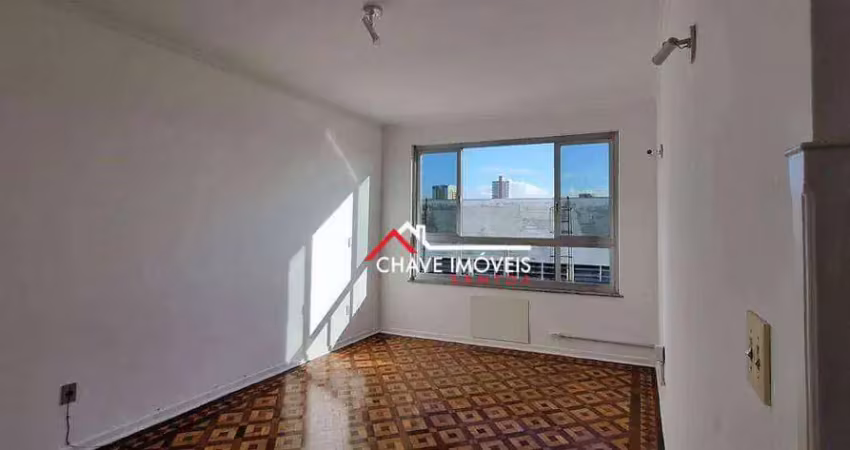 Apartamento com 2 dormitórios para alugar, 120 m² por r$ 4.363,63/mês - boqueirão - santos/sp
