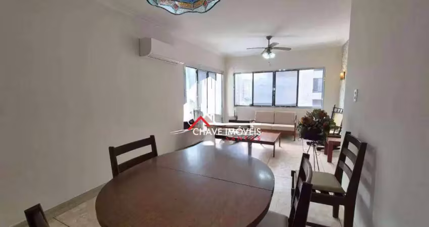 Apartamento com 2 dormitórios à venda, 90 m² por r$ 520.000,00 - josé menino - santos/sp