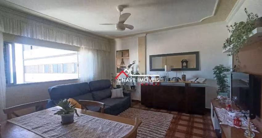 Apartamento com 2 dormitórios à venda, 98 m² por r$ 430.000,00 - itararé - santos/sp