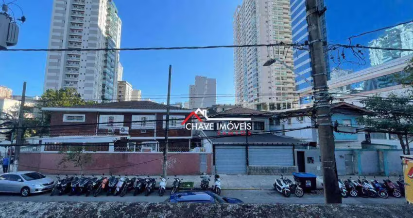 Casa, 264 m² - venda por r$ 4.500.000,00 ou aluguel por r$ 22.000,02/mês - aparecida - santos/sp