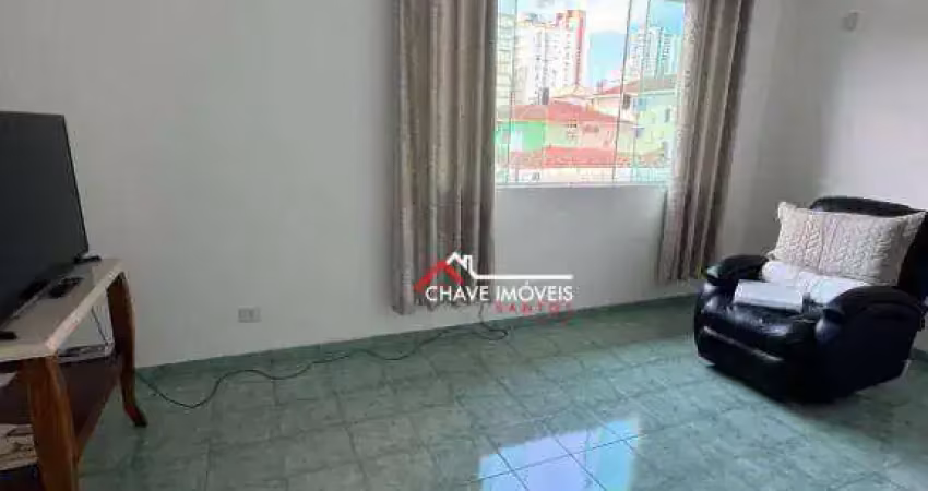 Apartamento com 2 dormitórios à venda, 61 m² por r$ 400.000,00 - campo grande - santos/sp
