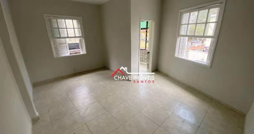 Casa com 4 dormitórios para alugar, 120 m² por r$ 3.300,02/mês - marapé - santos/sp