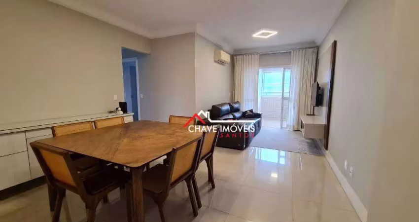 Apartamento com 2 dormitórios à venda, 78 m² por r$ 870.000,00 - ponta da praia - santos/sp