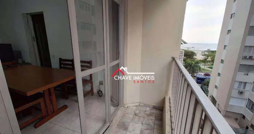 Apartamento com 2 dormitórios à venda, 98 m² por r$ 636.000,00 - pompéia - santos/sp