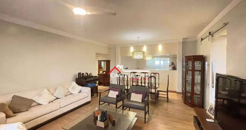 Apartamento com 3 dormitórios à venda, 150 m² por r$ 1.280.000,00 - gonzaga - santos/sp