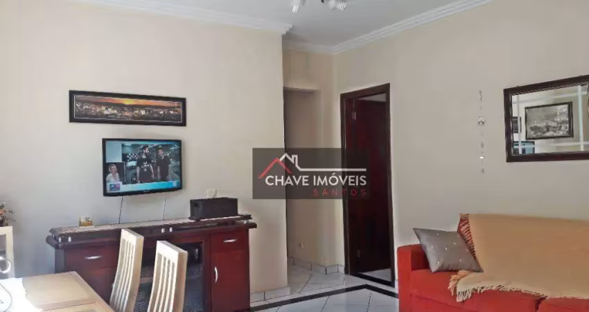 Apartamento com 3 dormitórios para alugar, 79 m² por r$ 4.300,02/mês - embaré - santos/sp
