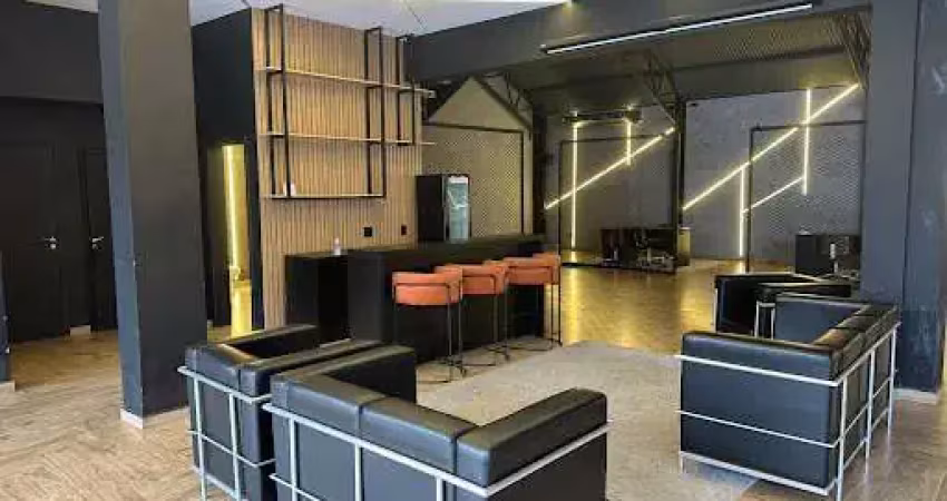 Galpão para alugar, 350 m² - vila mathias - santos/sp