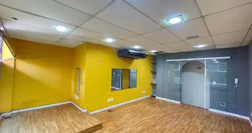 Sala comercial com 2 salas para alugar na Rua Euclides da Cunha, Gonzaga, Santos