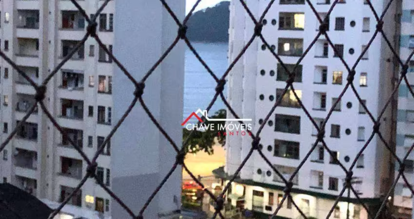 Apartamento com 2 dormitórios à venda, 85 m² por r$ 372.000,00 - gonzaguinha - são vicente/sp