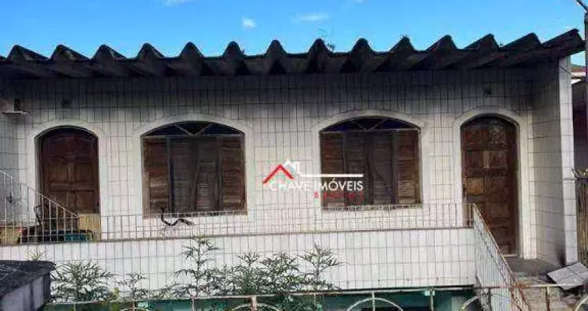 Casa com 5 dormitórios à venda, 269 m² por r$ 850.000,00 - marapé - santos/sp