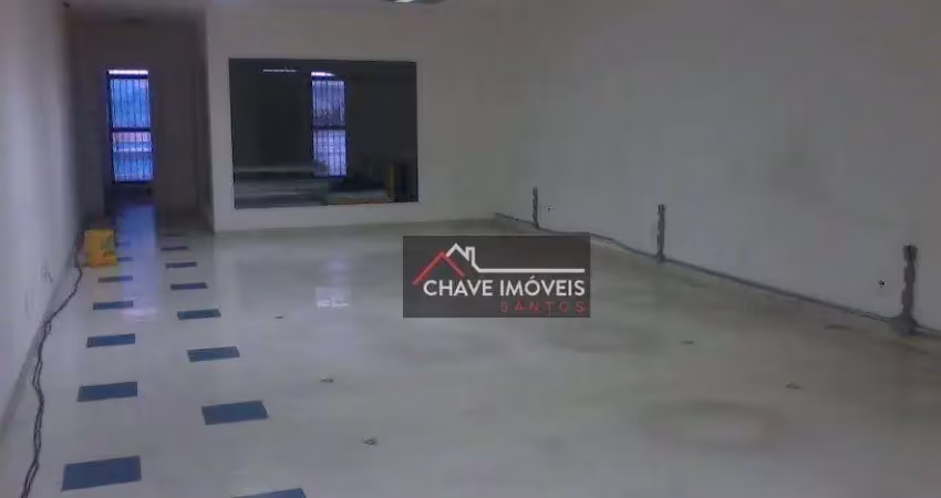 Loja para alugar, 870 m² por r$ 14.000,00/mês - centro - santos/sp