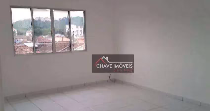 Sala para alugar, 45 m² por r$ 1.660,00/mês - areia branca - santos/sp