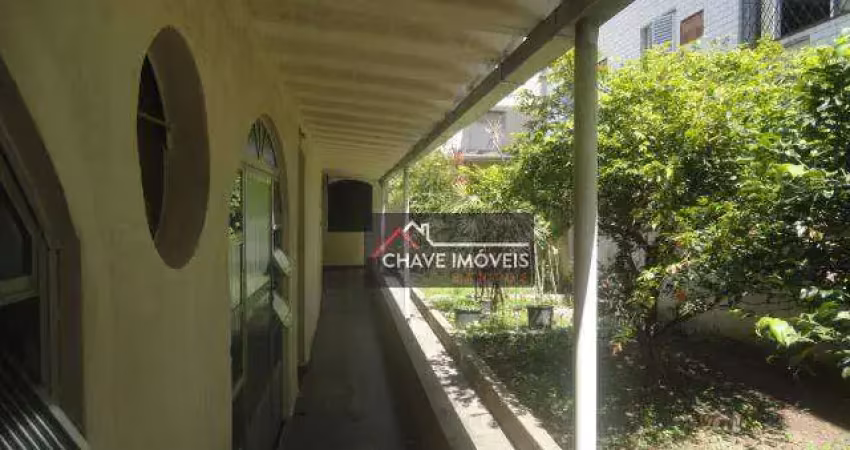 Casa comercial com 6 salas para alugar na Rua Bahia, Gonzaga, Santos