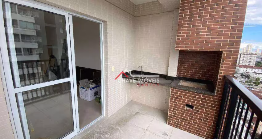 Apartamento Duplex à venda, 131 m² por R$ 989.000,00 - Vila Matias - Santos/SP