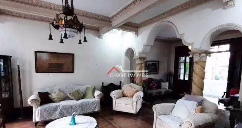Sobrado com 4 dormitórios à venda, 158 m² por r$ 2.100.000,00 - pompéia - santos/sp
