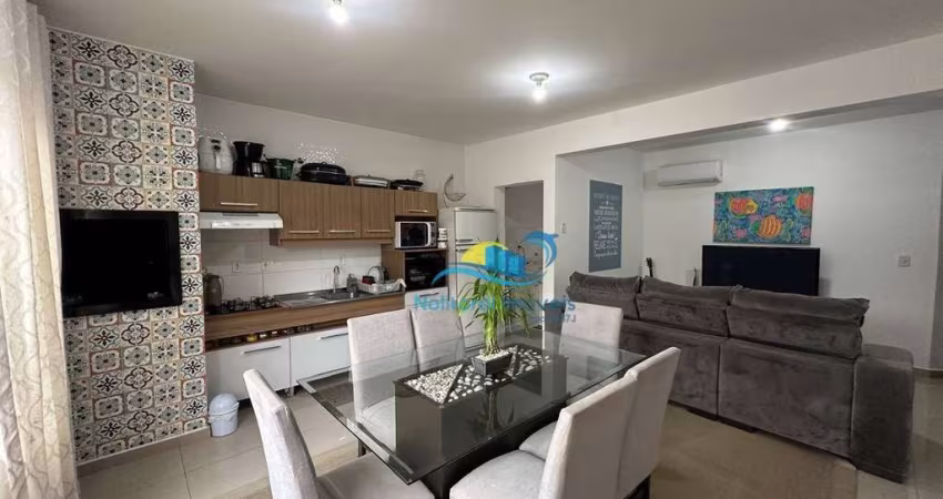 Apartamento com 1 suíte + 1 quarto - 250m da praia