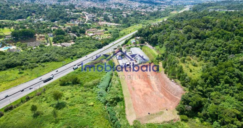 Área Industrial ao lado da rodovia Fernão Dias em Atibaia - 8.575 m² .