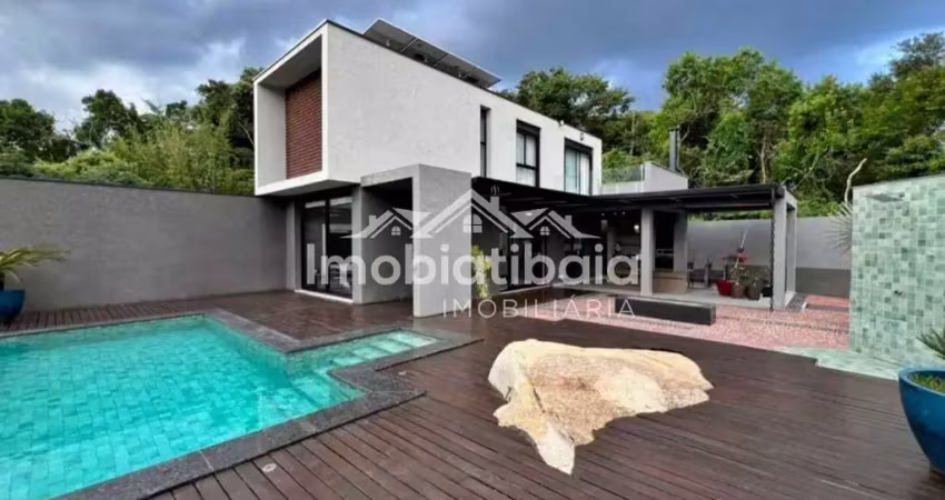 Casa à venda cond. la reserva i em atibaia - vista para pedra grande  475m²