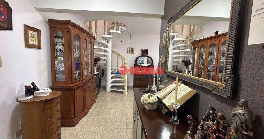 Cobertura com 2 dormitórios à venda, 180 m² por R$ 1.260.000,00 - Aparecida - Santos/SP