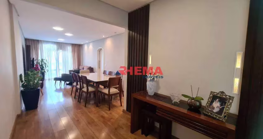 Apartamento com 3 dormitórios à venda, 127 m² por r$ 890.000,00 - aparecida - santos/sp