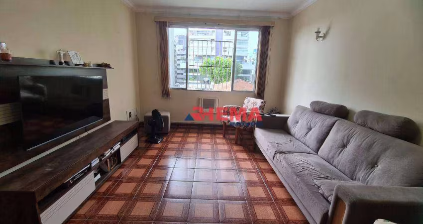 Apartamento à venda, 97 m² por R$ 510.000,00 - Aparecida - Santos/SP
