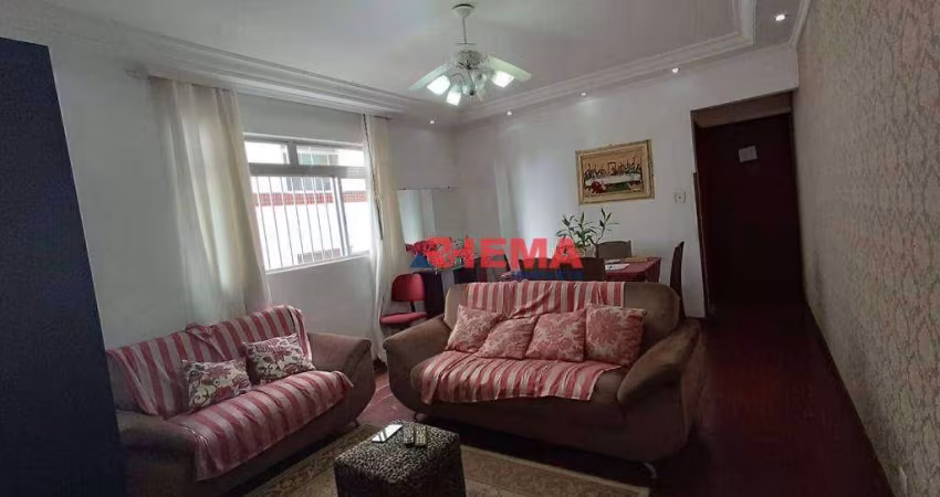 Apartamento com 2 dormitórios à venda, 100 m² por R$ 512.000,00 - Embaré - Santos/SP