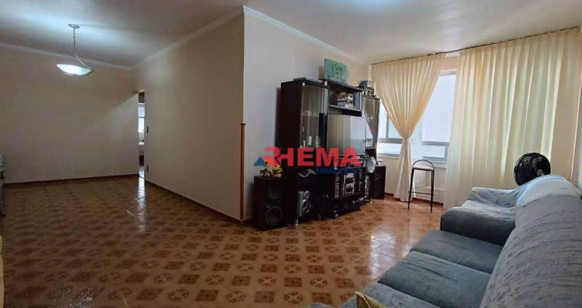 Apartamento com 3 dormitórios à venda, 138 m² por R$ 900.000,00 - Embaré - Santos/SP
