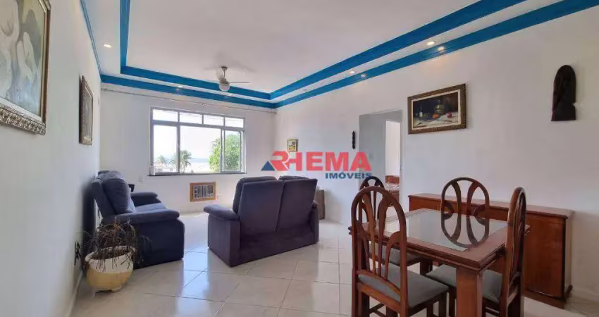 Apartamento com 2 dormitórios à venda, 81 m² por r$ 370.000,00 - itararé - são vicente/sp
